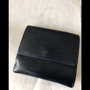 LOUIS VUITTON  EPI Wallet   Blue
